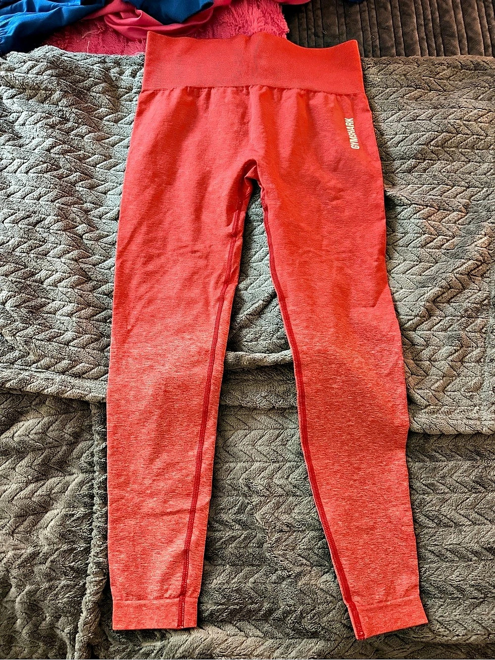 Gymshark Vital Seamless Leggings Athletic red